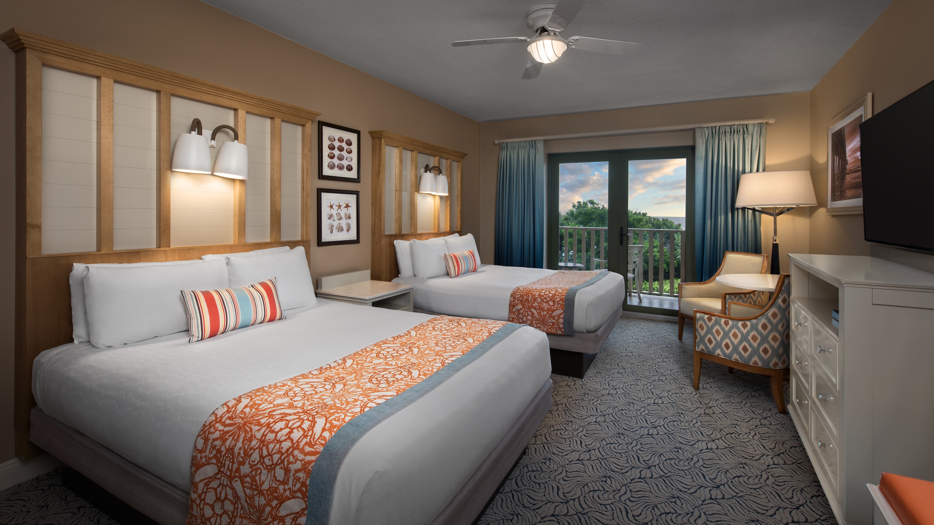 Disneys Vero Beach Resort 3 Bedroom Cottage Bedroom Poster